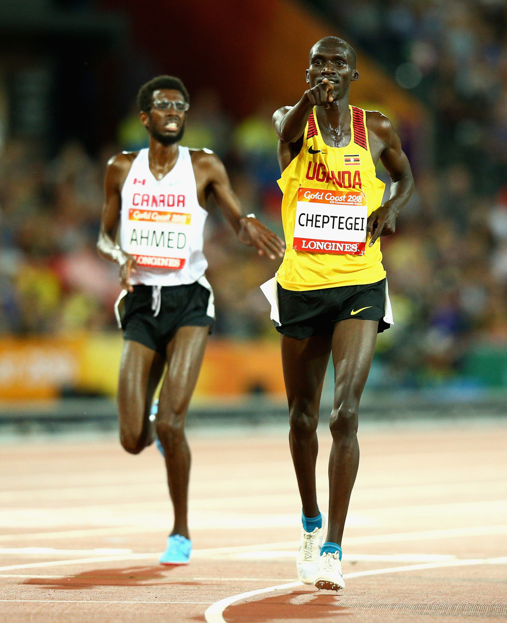Semenya and Cheptegei complete track doubles at Gold Coast 2018