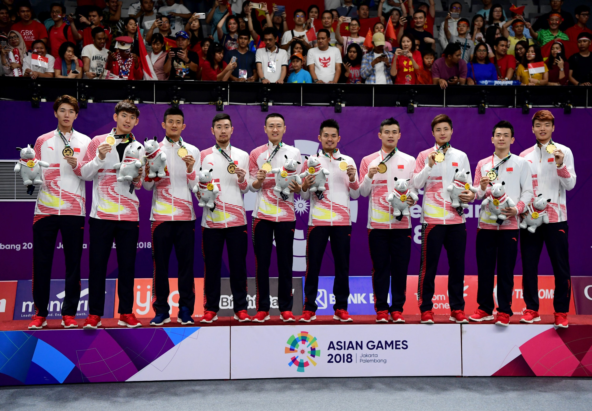 China beat hosts Indonesia in hardfought men's team badminton final at