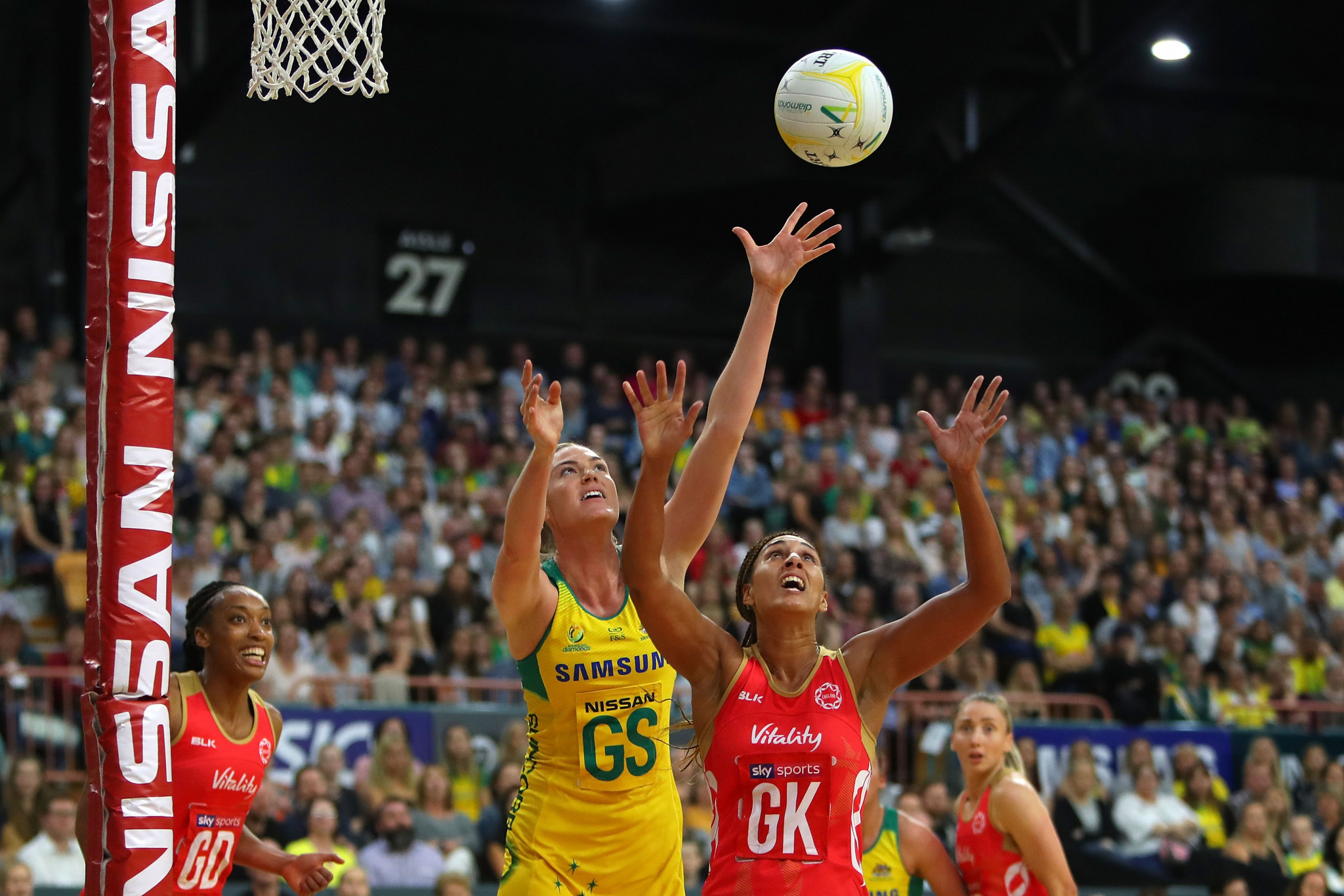 Australia Beat England In Repeat Of Commonwealth Games Final At Netball Quad Series