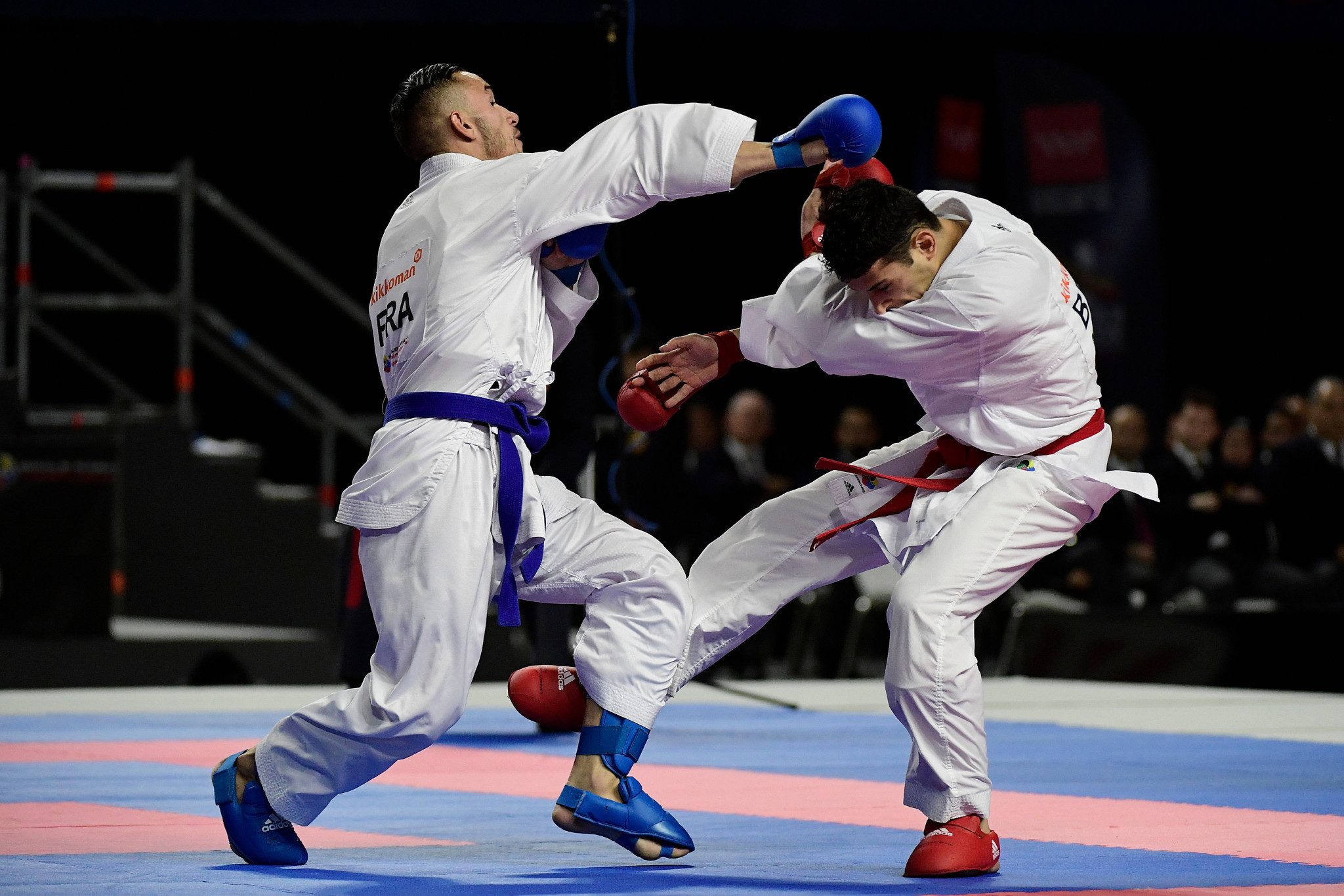 Karate World Championships First day of medal action