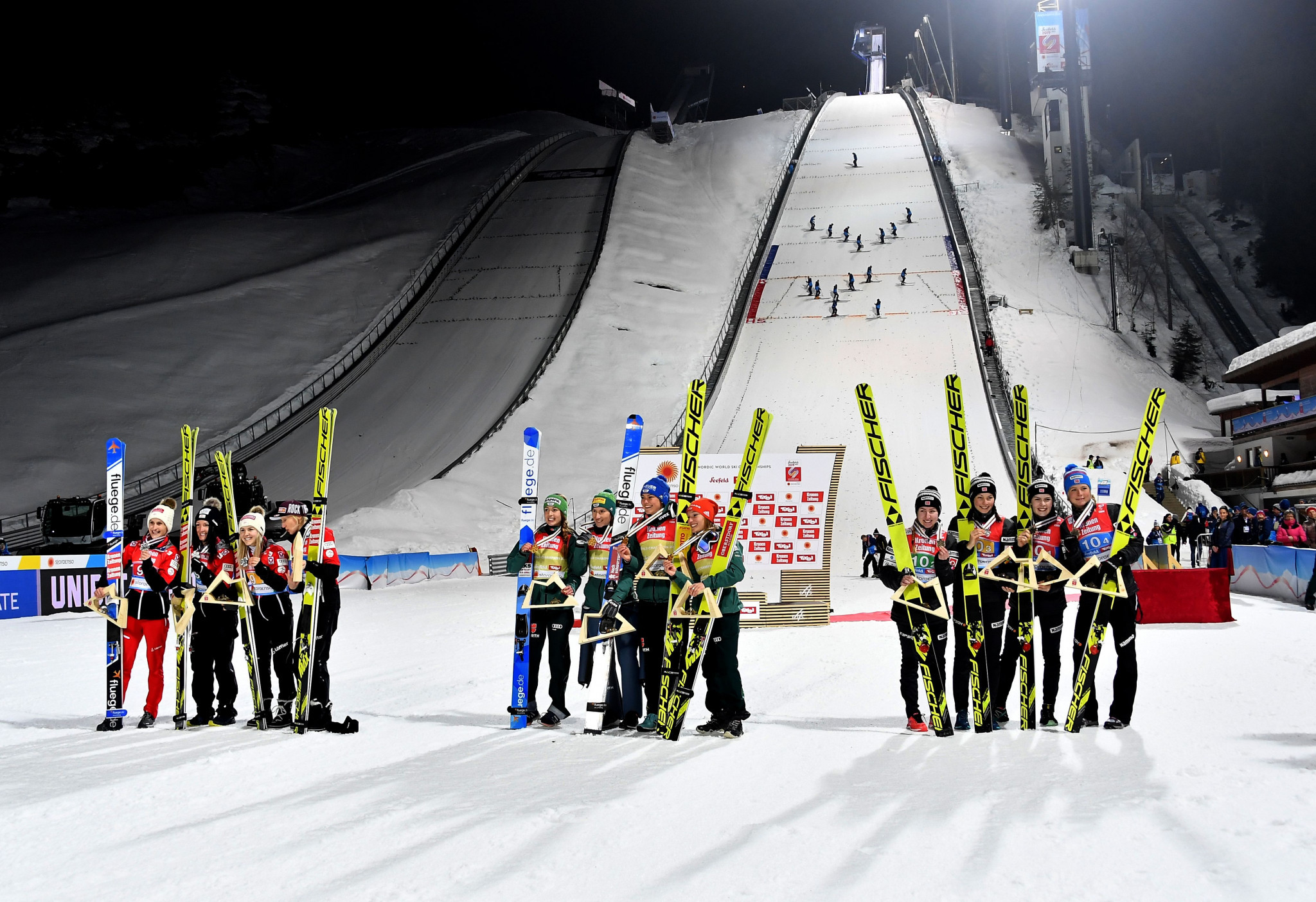 Johaug and German women triumph as FIS Nordic World Ski Championships