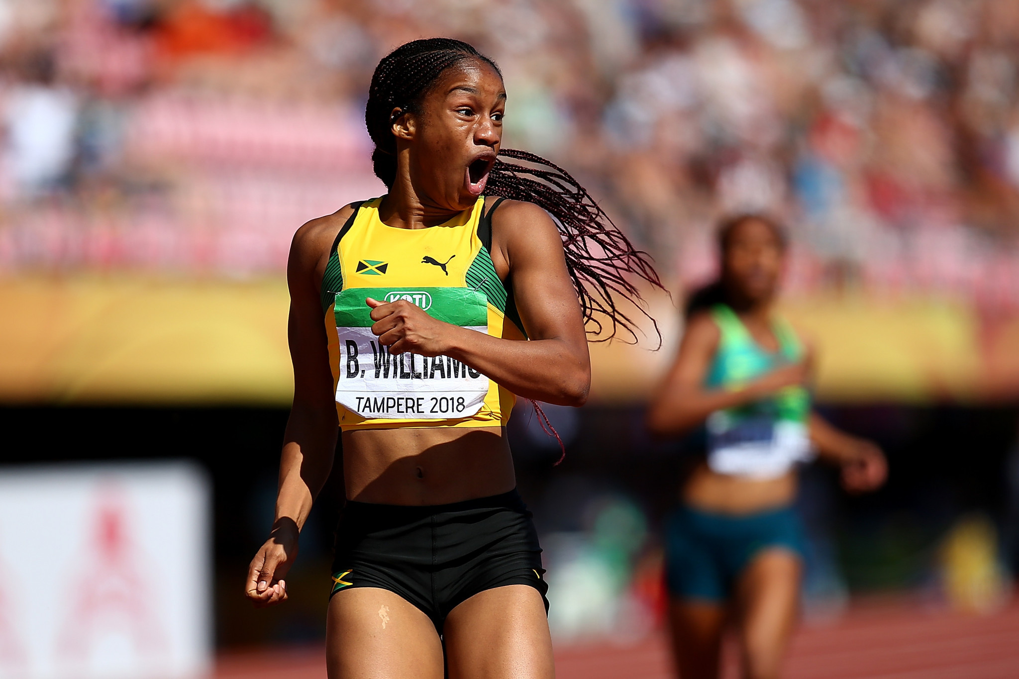 Williams shines as Jamaica dominate opening day at CARIFTA Games