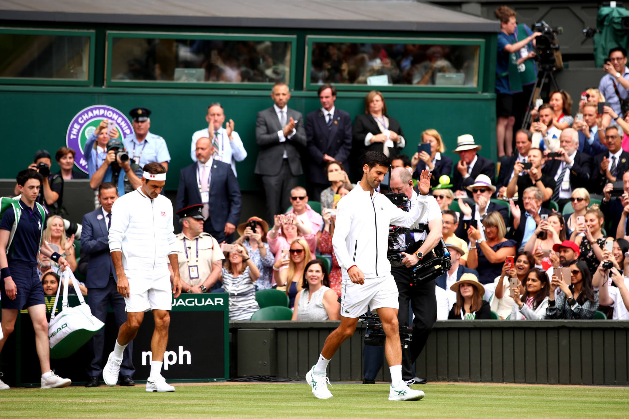 Djokovic And Federer Serve Up An All Time Classic At Wimbledon