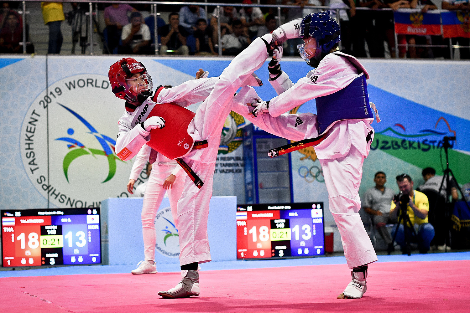 Thailand win two golds on opening day of World Cadet Taekwondo