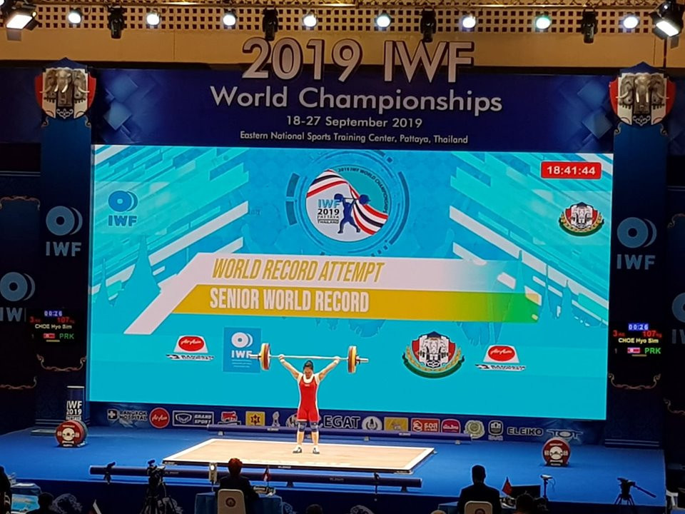 IWF World Championships Day four of competition