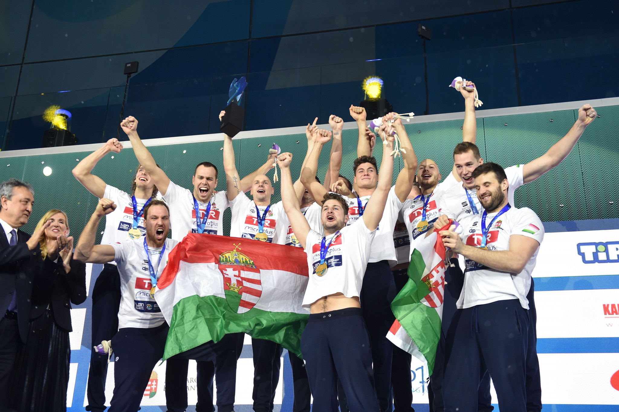 Hungary win shootout to earn home Men's European Water Polo