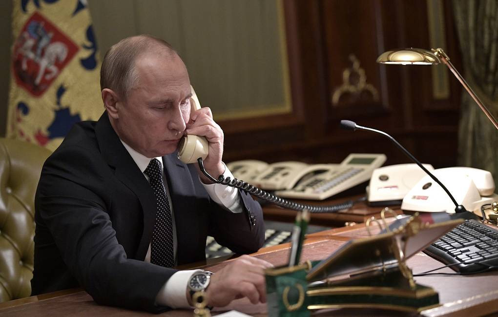 Putin And Bach Hold First Telephone Conversation Since Cas Decision To Halve Ban