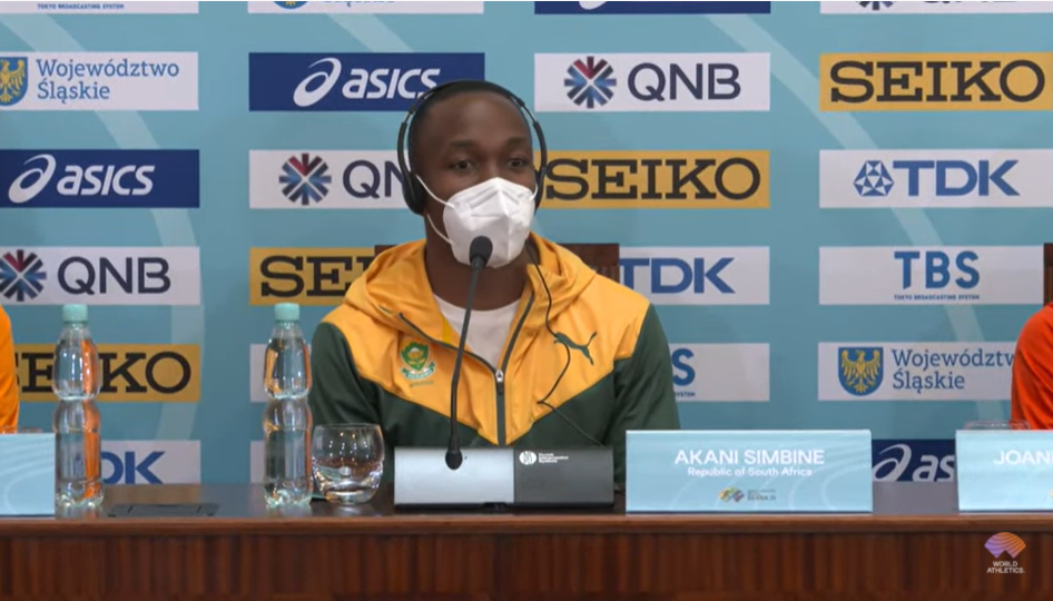 Het Zuid-Afrikaanse team, inclusief de 100m Commonwealth-kampioen Akane Sembene, had meer dan 30 uur nodig om naar het evenement in Polen te reizen © World Athletics