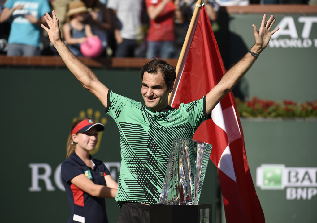 Federer defeats Wawrinka to win fifth Indian Wells Masters title