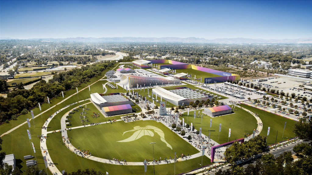 Los Angeles 2024 reveal images of proposed Valley Sports Park