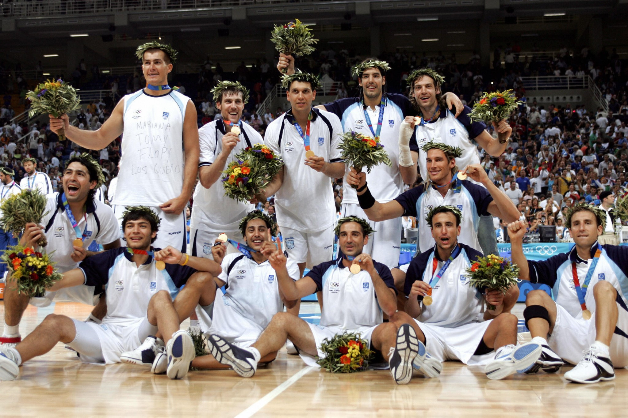 Argentine Olympic Committee honour gold medal winning ...
