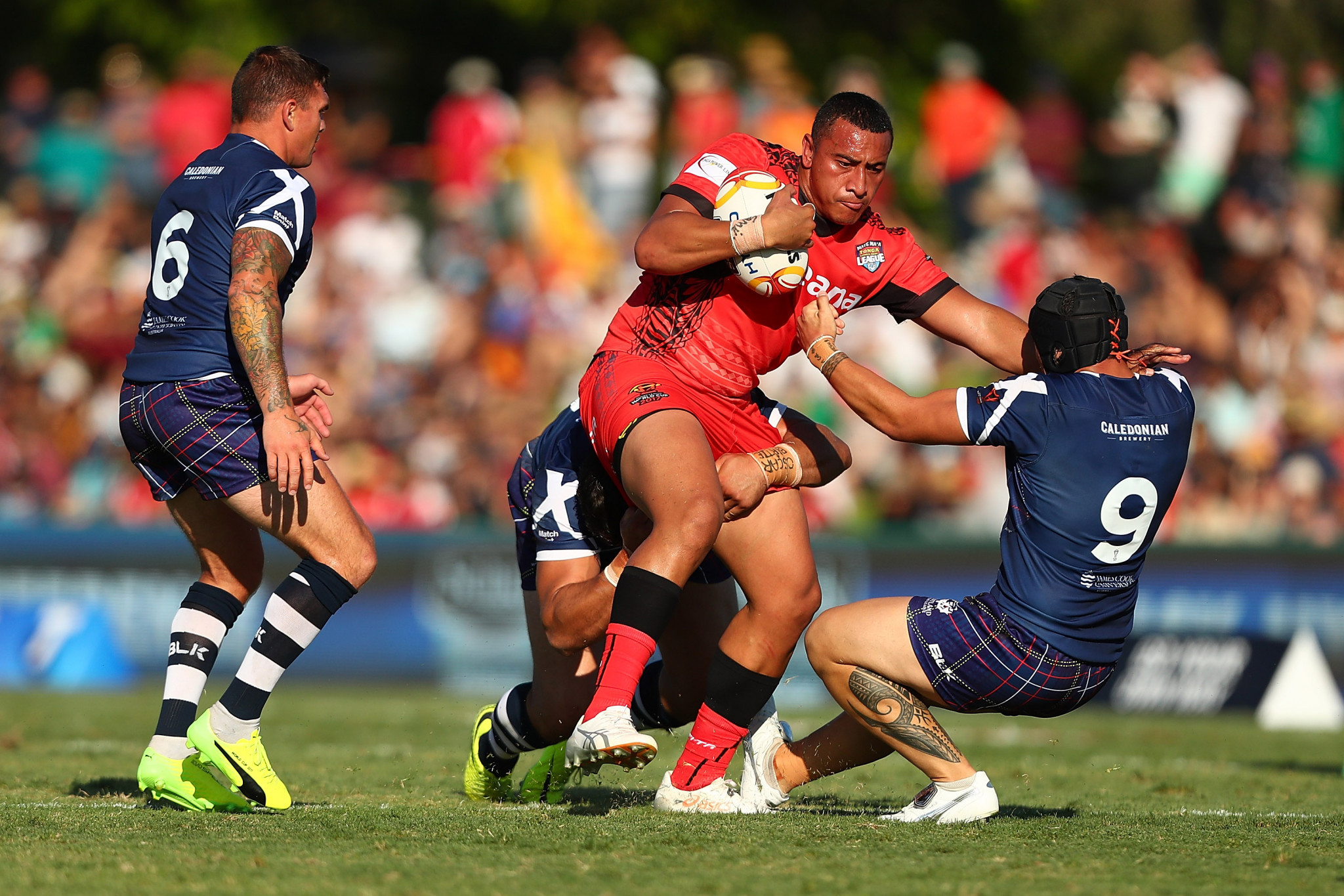 Tonga overpower Scotland to show Rugby League World Cup ...